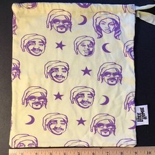 The Little Homie Yellow Cotton Drawstring Bag Tupac Snoop Kanye Biggie Unique