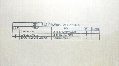 Sun Oracle SPARC T4-2 Server Cable Management Arm 371-4812-01 NEW - Picture 2 of 2