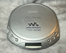 Sony Walkman D-E226CK Discman Portable CD Player ESP MAX Car Kit Silver