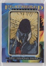 2021 Goodwin Champions Feathered Creatures Tier 3 Grey Crowned Crane Patch 0p7s