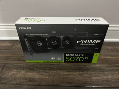 ASUS PRIME NVIDIA GEFORCE RTX 5070 Ti- Brand New (1 or 2 day shipping available)
