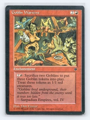 Fallen Empires Goblin Warrens