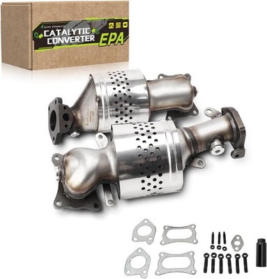 Left Right Catalytic Converter Compatible with 2009-2021 Honda Pilot, 2008-20...