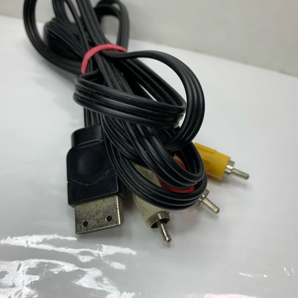 Official RCA Audio Video AV Cable Sega Dreamcast A/v Sega Dreamcast OEM HKT-7900 - Image 3 of 3