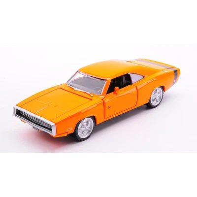 DODGE CHARGER R/T 1970 ORANGE 1:36 Rastar Auto Stradali -F- Nouveau modèle - Photo 1/3