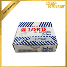 Single Edge Razor Blades Platinum Coated 100 Blades Replacement Shaving Safety