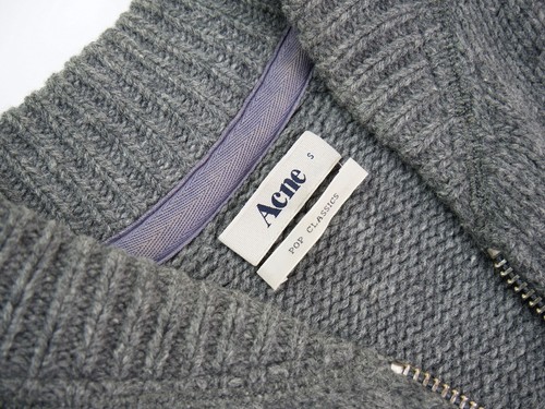 Acne Studios Zip Wool Man Sweater - Bild 3 von 7
