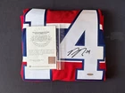 Nick Suzuki Upper Deck Authentic Threads Autographed Hockey Jersey MR1