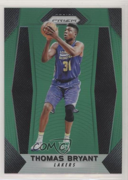 2017-18 Panini Prizm Green Prizm Thomas Bryant #281 w5b
