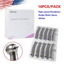 10 PCS Dental High Speed Handpiece Push Button Turbine 4 Hole NSK Pana Max Style