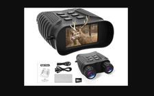 4K Night Vision Binoculars 8X Digital Zoom 6 Adjustable IR Levels 32GB Card
