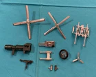vintage GO BOTS gobots WEAPONS LOT #4 Cy-Kill Zero Tank Wrong Way FREE SHIP