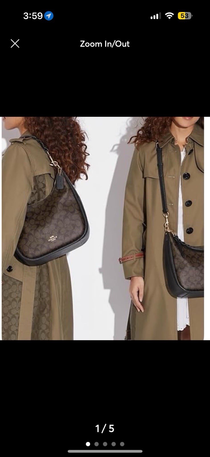 Coach Jules Hobo Bag in Rich Brown Leather