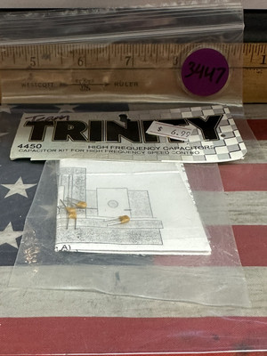 TEAM TRINITY 4450 Capacitor Kit for: High Frequency Speed Controller TRI4450