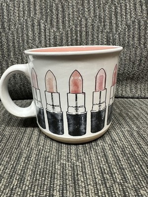 Amanda Greenwood Art Make Up Inspired 20oz Mug Lipstick Wrap Around