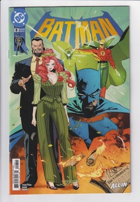 BATMAN #8 NM 4/1/26 Matt Fraction Ryan Sook DC A-Z single