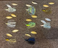 Fishing Lure deps depth B CUSTOM spinnerbait 58 set of 8