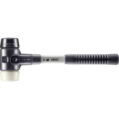 HALDER SIMPLEX Schonhammer Ø 60mm Gummi / Nylon mit verstärkem Tempergussgehäuse