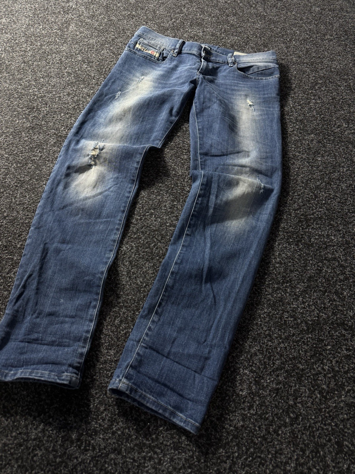 Vintage Diesel Industry Distressed Jeans skinny denim pants Women’s W29 Size image 3