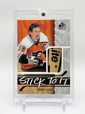 2024-25 SP Game Used Edition Stick To It Bobby Clarke Game Used Stick /25