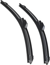 OEM QUALITY Premium All-Season Windshield Wiper Blades,Pack of 2 Durable Stab...