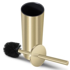 Stainless Steel Toilet Brush with Holder Set for Bathroom Storage