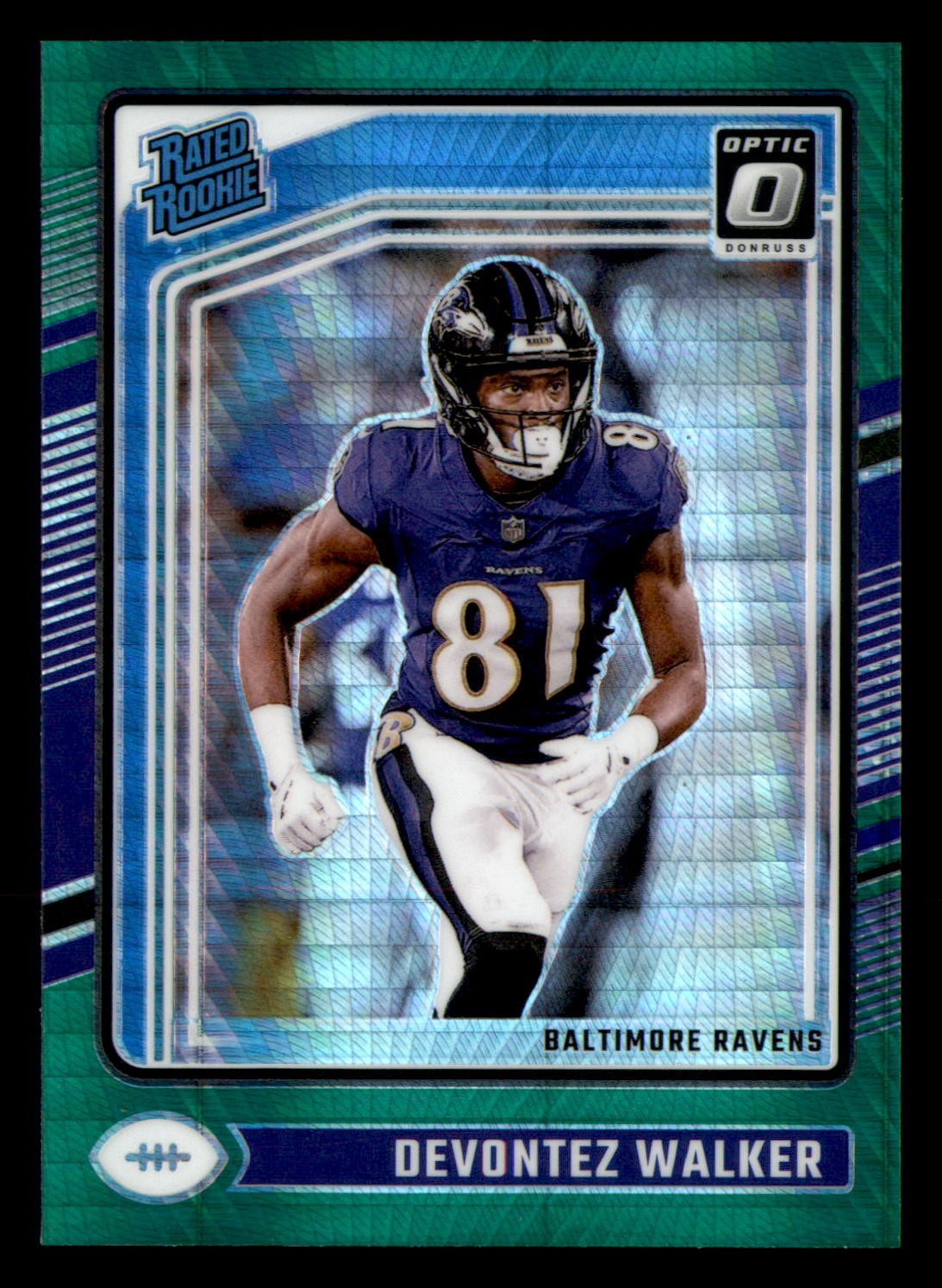 2024 Donruss Optic #228 Devontez Walker Green Hyper