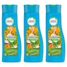 Herbal Essences Tropical Hydration Shampoo for Dry & Damaged Hair 400ml x 3 Pack 10.80 per litre