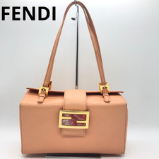 Borsa a secchiello vintage FENDI MAMMA - rara pelle rosa