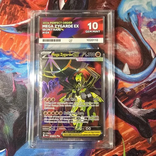 Mega Zygarde Ex 104/088 Ace 10 Perfect Subs