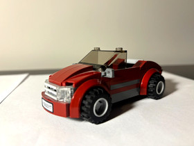 LEGO City Flatbed Truck (60017) - 100% Complete w/ Manual & Minifigs *RETIRED*