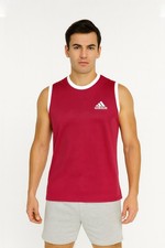 Adidas Men s Performance Mesh Tank Top Original Sleeveless Sports Shirt