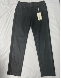 Exitline Soft Slim Fit Zipper Details Pull On Pant For Women 32x29
