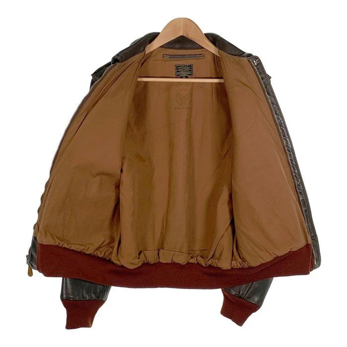 BUZZ RICKSON'S Rixons A-2 Leather-Flight Jacket H… - image 2