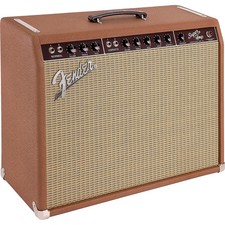 Fender 62 Super Amp 40W 2x10 Combo Amp Brown and Wheat