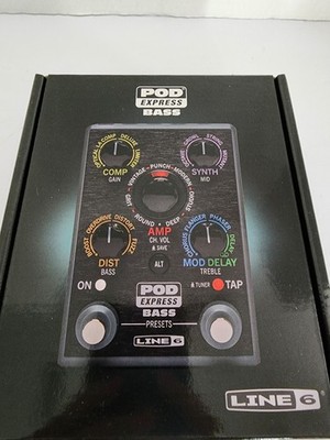 Line 6 POD Express Bass Portable Multi-FX Pedal