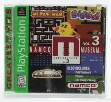 Namco Museum Volume 3 Greatest Hits Playstation - Sealed Y-Folds - 1996