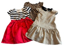 Lote de 3 vestidos de fantasía para niñas de 4-6 | Vestido de gymboree mameluco de vacaciones Zara clase de arte