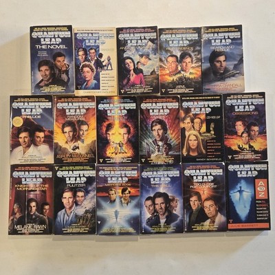 Quantum Leap - Obsessions/Odyssey/Mirror's Edge... PAPERBACK BOOK - LOT OF 16