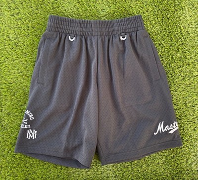 NWT Mastermind World x Mitchell & Ness Men's Mesh Black Basketball Shorts