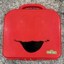 Hasbro Sesame Street Elmo's On The Go Letters Alphabet w Carry Case- READ/Flaws
