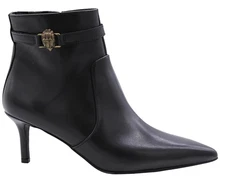 NWB Kurt Geiger London Black Kensington Flexi Eagle Head Booties Boots 7  37