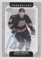2018 Upper Deck Chronology Franchise History Sergei Gonchar #FH-WA-SG Auto 00b6