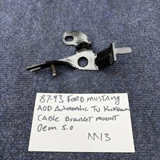1987-93 Ford Mustang Aod Automatic Tv Kickdown Cable Mount Bracket 5.0l Oem 1987-93 Ford Mustang Aod Automatic Tv Kickdown Cable Mount Bracket 5.0l Oem