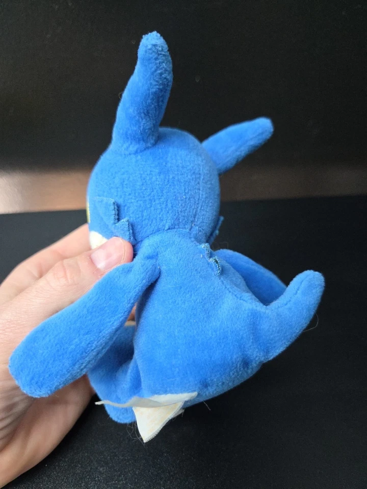 Digi-Pal Veemon Digimon Bandai Bean Bag Plush 1997 Vintage VG Condition  - Image 3 of 4