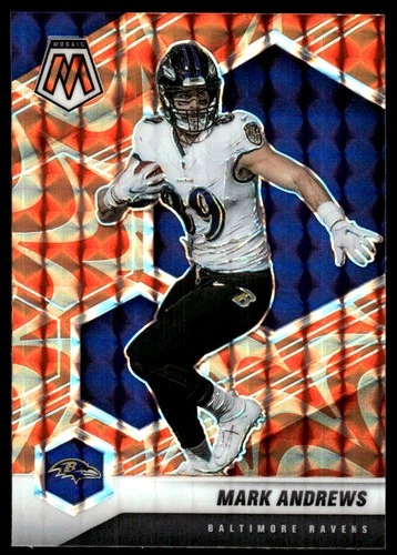 Mark Andrews 2021 Panini Mosaic #25 Ravens Insert ? SEE SCAN! FREE SHIPPING