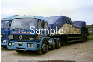 TRUCK PHOTOS Renault Artic Tyson H Burridge 12