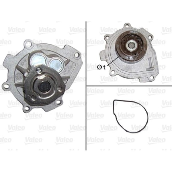 Wasserpumpe MotorküHlung Valeo 506837 FüR Opel Chevrolet Fiat Alfa Romeo Saab-image