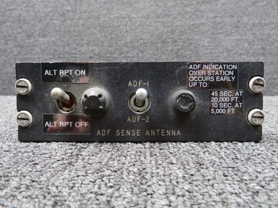 Hawker DH-125-1A ADF Switch Panel Assembly (No Data Plate)
