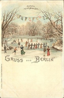 Berlin Ice Rink on the New Lake
